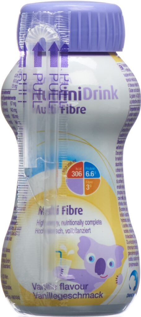 NUTRINI DRINK multi fibre vanille 200 ml