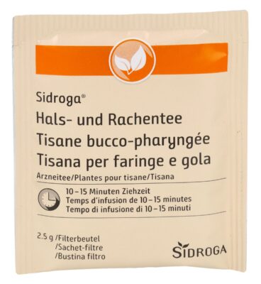 SIDROGA tisane bucco-pharyngée 20 sach 2.5 g