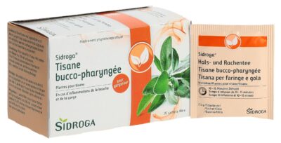 SIDROGA tisane bucco-pharyngée 20 sach 2.5 g