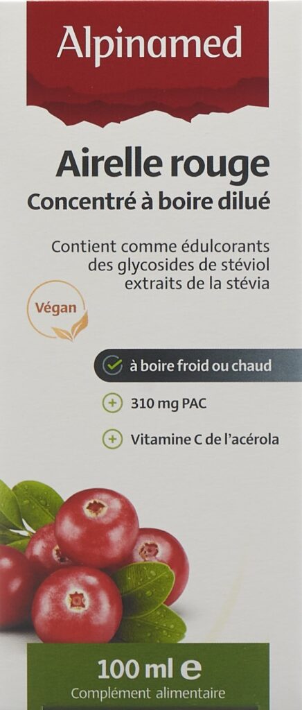 ALPINAMED Airelle rouge Conc à boire dilué 100 ml