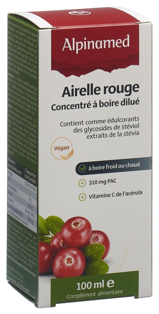 ALPINAMED Airelle rouge Conc à boire dilué 100 ml