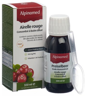ALPINAMED Airelle rouge Conc à boire dilué 100 ml