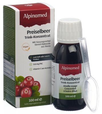 ALPINAMED Airelle rouge Conc à boire dilué 100 ml