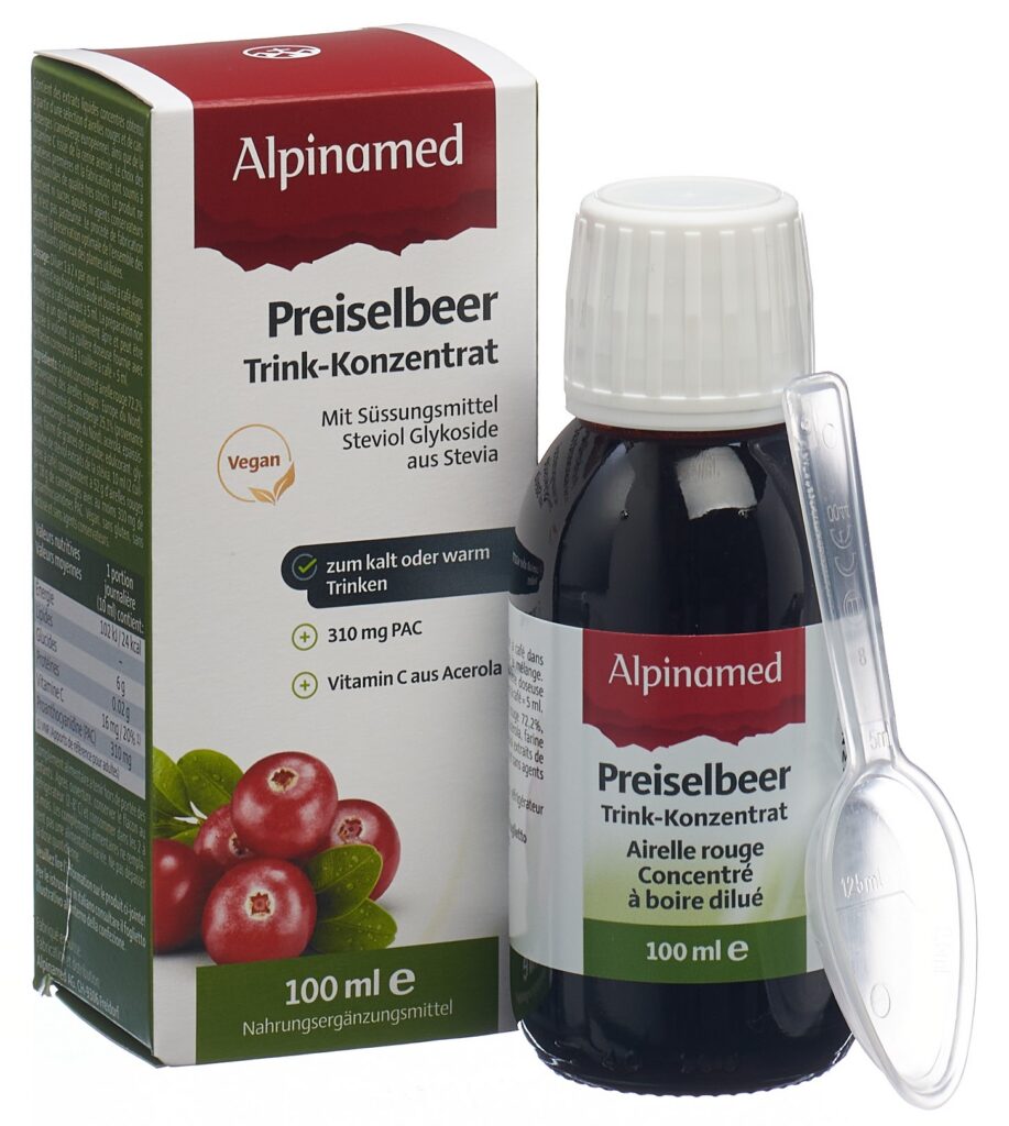ALPINAMED Airelle rouge Conc à boire dilué 100 ml