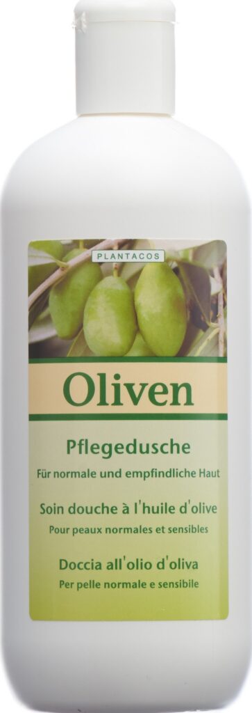 PLANTACOS soin douche à huile olive fl 500 ml
