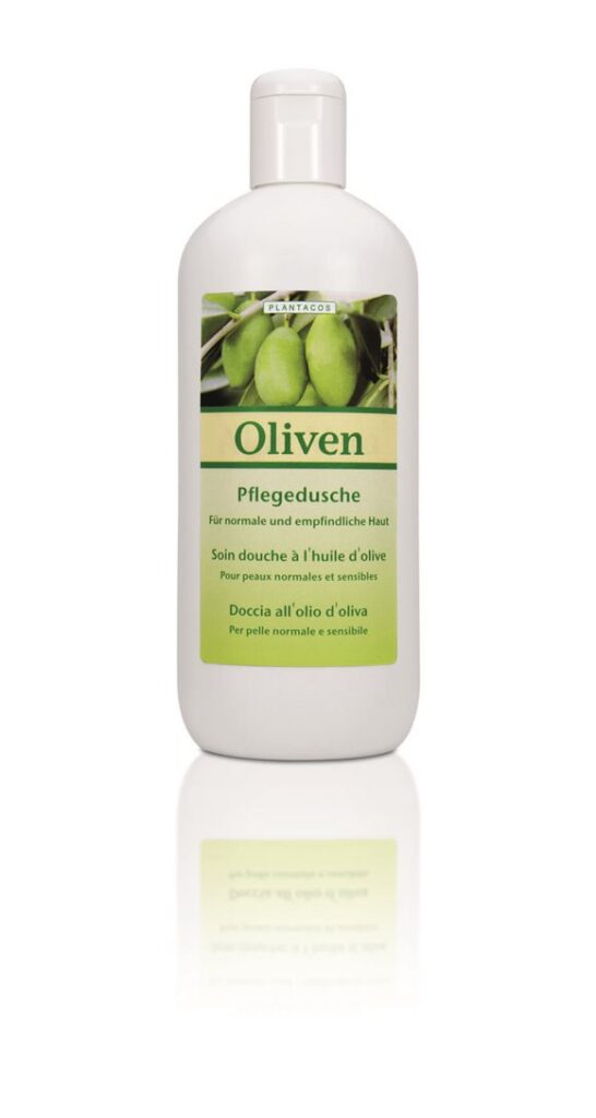 PLANTACOS soin douche à huile olive fl 500 ml