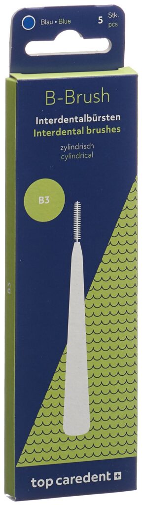 TOP CAREDENT B3 IDBG-B brosse interd bleu 5 pce