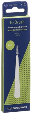 TOP CAREDENT B11 IDBG-VK brosse int viol con 5 pce