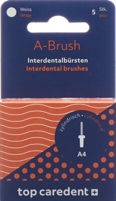 TOP CAREDENT A4 IDBH-W brosse interd blanc 5 pce