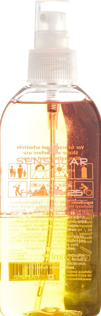 SENSOLAR spray solaire IP25 s émulsif 200 ml