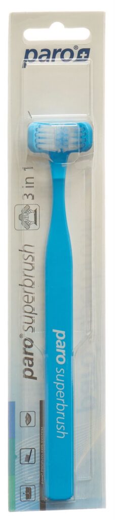 PARO super brush brosse dent à trois têtes