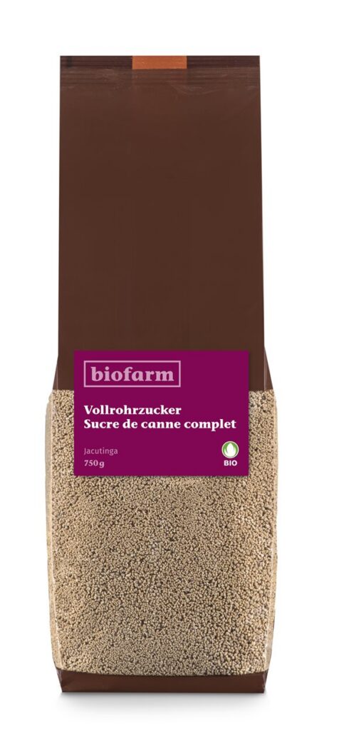 BIOFARM sucre canne complet bourge Jacutinga 750 g