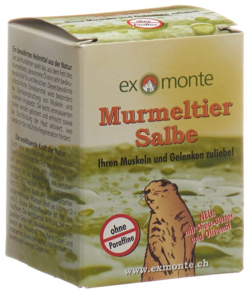 EXMONTE marmotte ong pot 100 ml