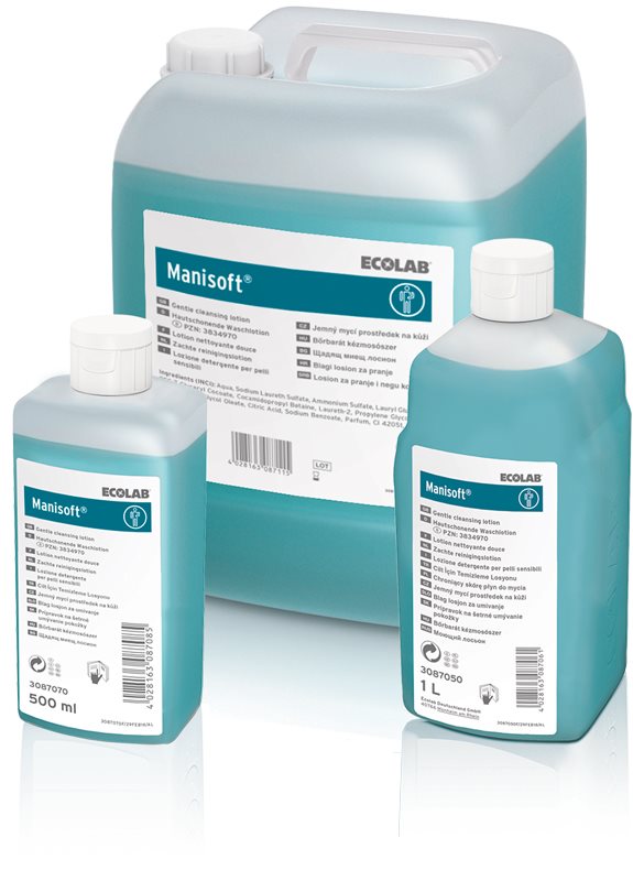 MANISOFT lotion lavante fl 500 ml