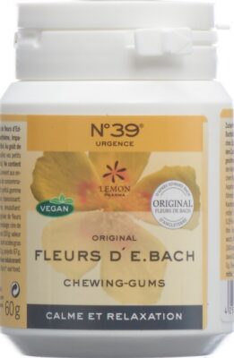 LEMON PHARMA Dr Bach chewing-gum urgence bte 60 g