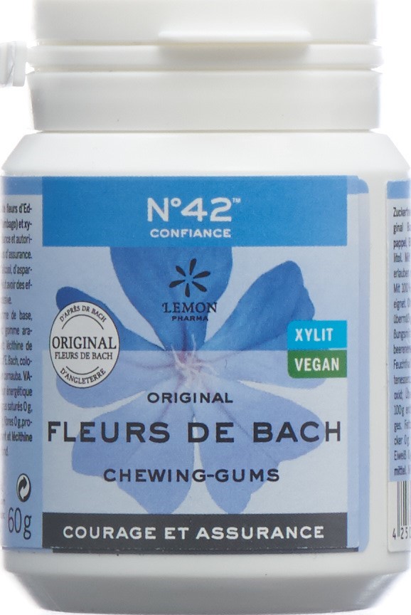 LEMON PHARMA Dr Bach chewing-gum conf soi bte 60 g