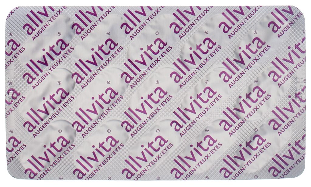 ALLVITA yeux caps 90 pce