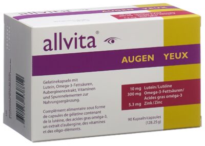 ALLVITA yeux caps 90 pce