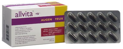 ALLVITA yeux caps 90 pce