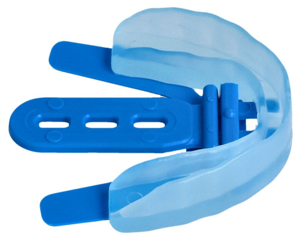 SOLUBRUX gouttière de protection bleu