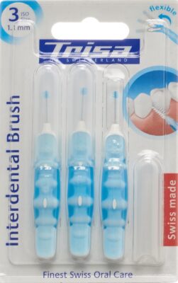 TRISA Interdental Brush ISO 3 1.1mm 3 pce