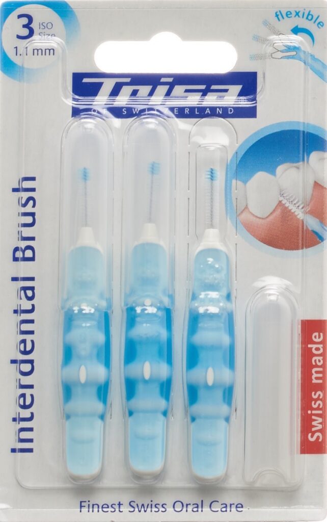 TRISA Interdental Brush ISO 3 1.1mm 3 pce