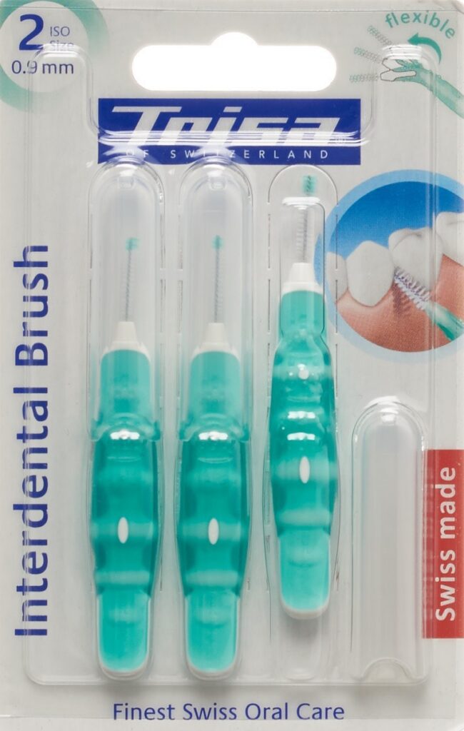 TRISA Interdental Brush ISO 2 0.9mm 3 pce