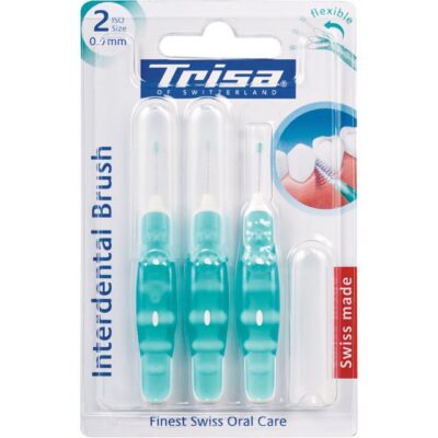 TRISA Interdental Brush ISO 2 0.9mm 3 pce