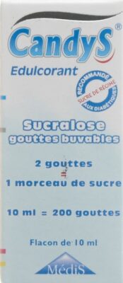 CANDYS sucre remplacement fl 10 ml