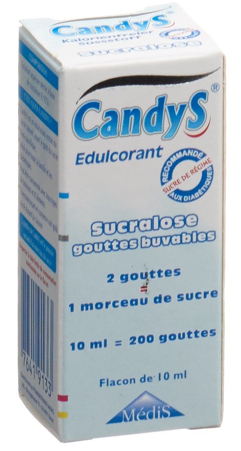 CANDYS sucre remplacement fl 10 ml
