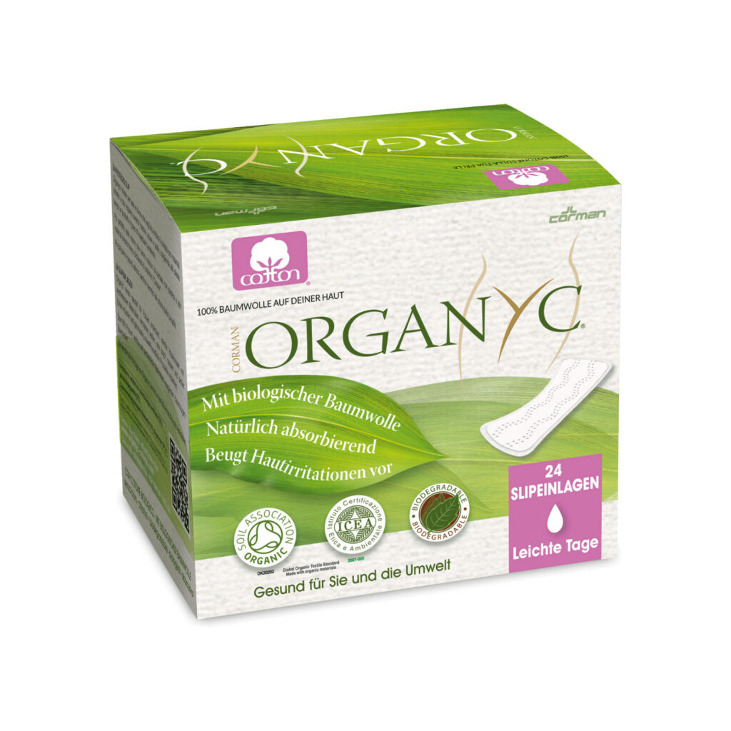 ORGANYC protège slip plié light flow 24 pce