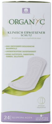 ORGANYC protège slip extra fin light flow 24 pce