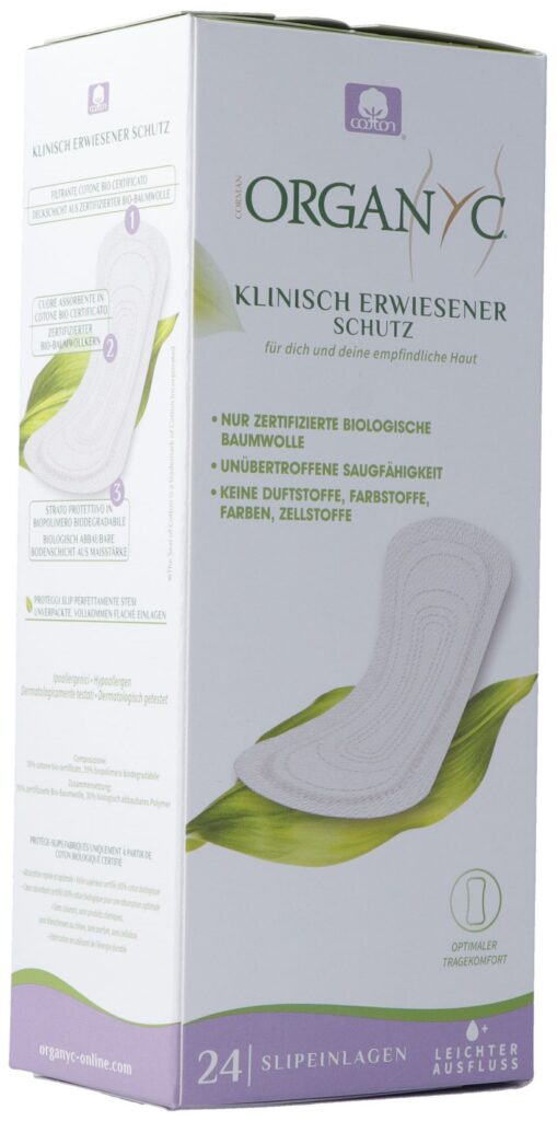 ORGANYC protège slip extra fin light flow 24 pce