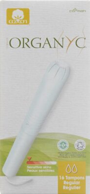 ORGANYC tampons regular av applicateur 16 pce