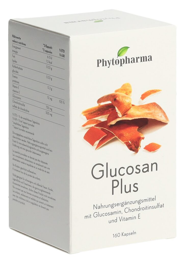 PHYTOPHARMA glucosan plus caps 160 pce