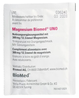 MAGNESIUM BIOMED Uno gran sach 20 pce