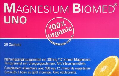 MAGNESIUM BIOMED Uno gran sach 20 pce