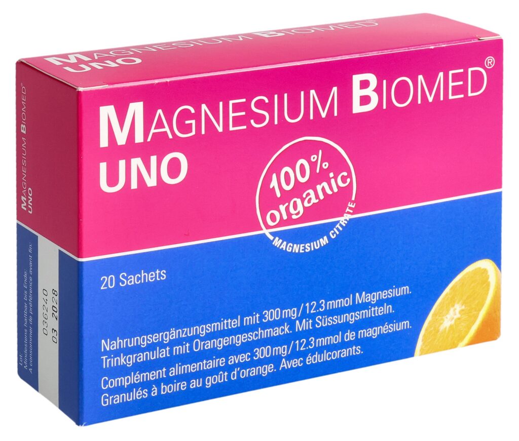 MAGNESIUM BIOMED Uno gran sach 20 pce