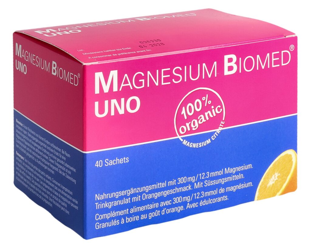 MAGNESIUM BIOMED Uno gran sach 40 pce