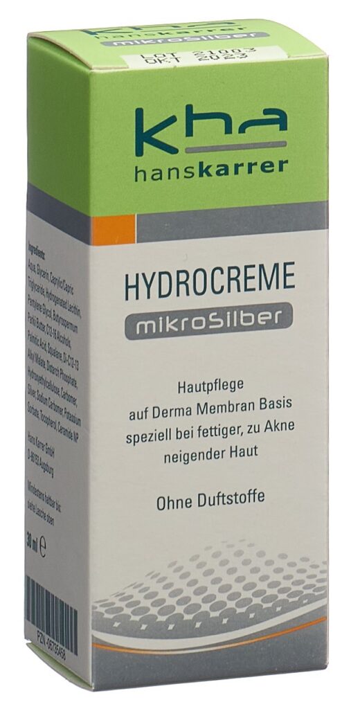 HANS KARRER Hydrocreme MikroSilber tb 30 ml