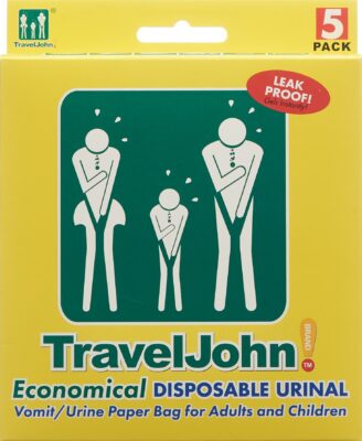 TRAVELJOHN sac à vomis 5 pce