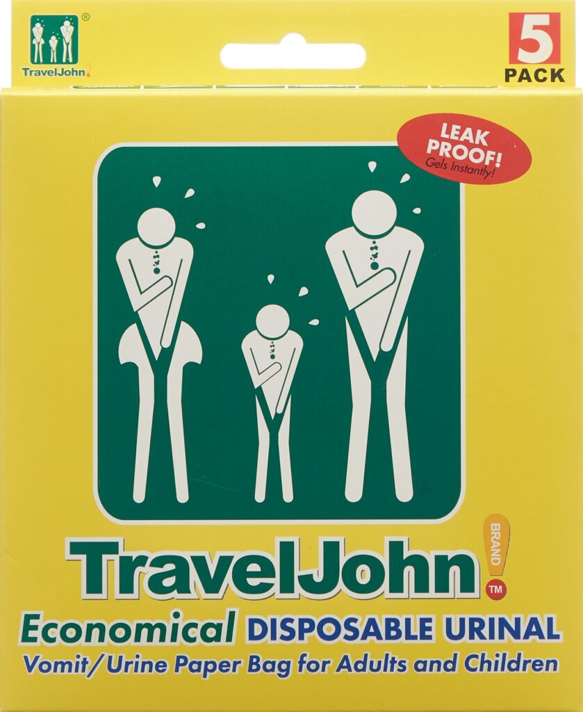 TRAVELJOHN sac à vomis 5 pce
