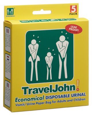 TRAVELJOHN sac à vomis 5 pce