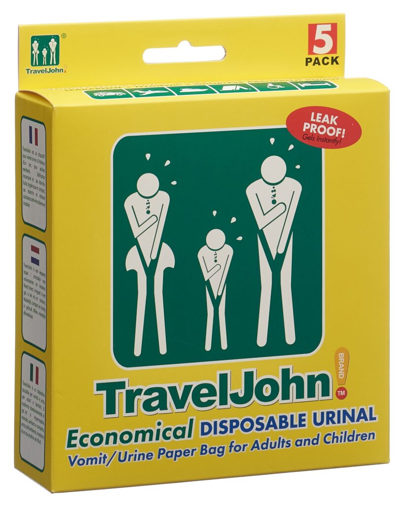 TRAVELJOHN sac à vomis 5 pce