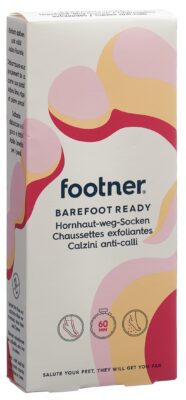 FOOTNER chaussettes exfoliantes Barefoot ready