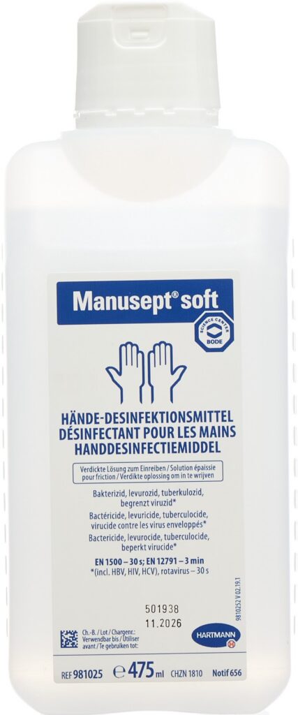 MANUSEPT soft désinfectant mains fl 475 ml