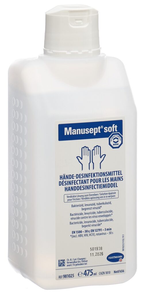 MANUSEPT soft désinfectant mains fl 475 ml