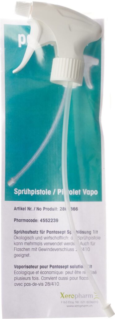 PANTASEPT vapo pistolet pour flacon 1lt blanc