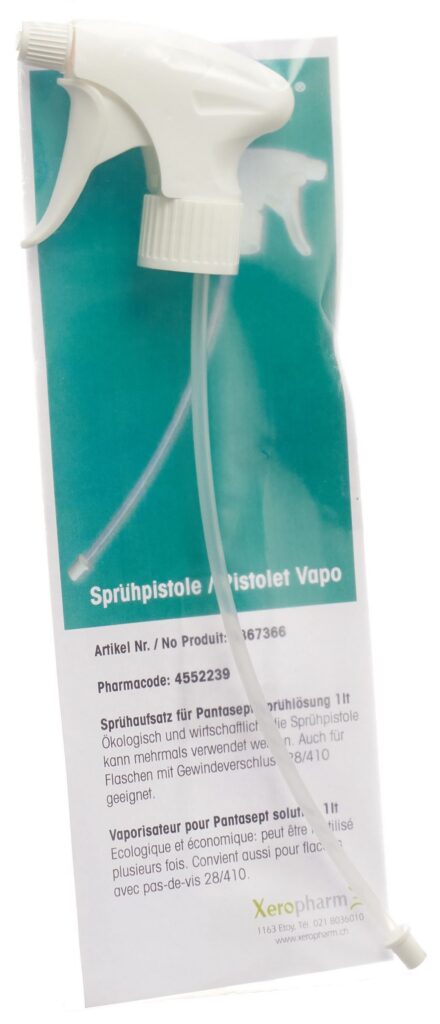 PANTASEPT vapo pistolet pour flacon 1lt blanc
