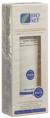 BIOXET crème corporelle diminuer poils 130 ml